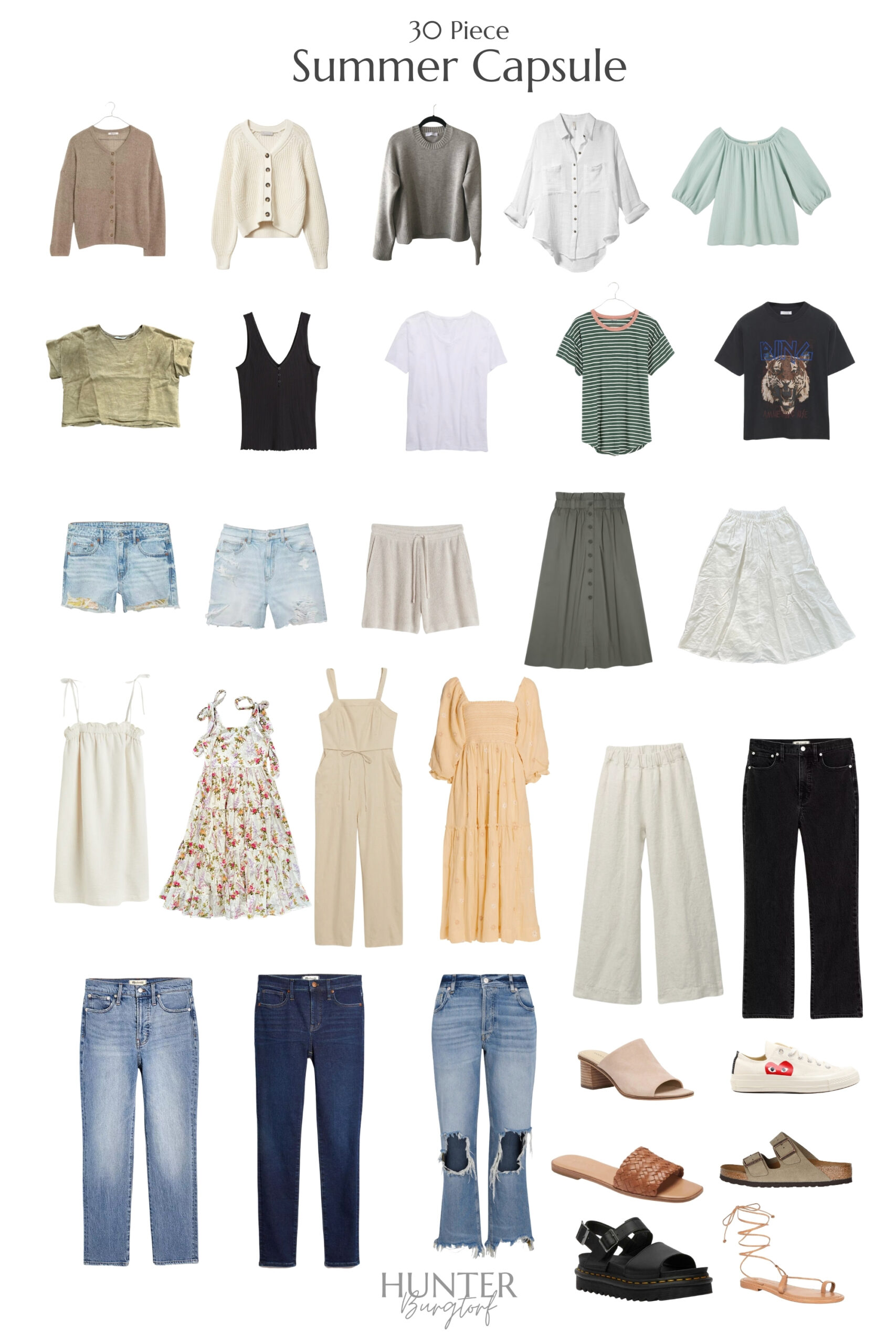 Summer Capsule Wardrobe